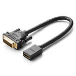 Adapter przejściówka z HDMI (żeński) do DVI (męski) 0.15m czarny w sklepie internetowym Hurtownia Przemysłowa