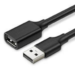 Przedłużacz kabla przewodu USB 2.0 480Mb/s 1.5m czarny w sklepie internetowym Hurtownia Przemysłowa