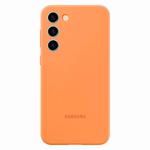 Etui silikonowy pokrowiec Samsung Galaxy S23+ Silicone Cover pomarańczowe w sklepie internetowym Hurtownia Przemysłowa