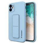 Silikonowe etui z podstawką etui Samsung Galaxy A32 5G Kickstand Case jasno-niebieskie w sklepie internetowym Hurtownia Przemysłowa