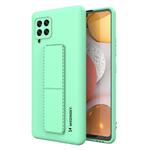 Silikonowe etui z podstawką etui Samsung Galaxy A42 5G Kickstand Case miętowe w sklepie internetowym Hurtownia Przemysłowa