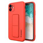 Silikonowe etui z podstawką etui Samsung Galaxy A52s 5G / A52 5G / A52 4G Kickstand Case czerwone w sklepie internetowym Hurtownia Przemysłowa