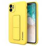 Silikonowe etui z podstawką etui Samsung Galaxy A32 4G Kickstand Case żółte w sklepie internetowym Hurtownia Przemysłowa