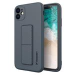 Silikonowe etui z podstawką etui Samsung Galaxy A22 5G Kickstand Case niebieskie w sklepie internetowym Hurtownia Przemysłowa