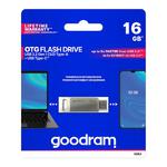 Pendrive pamięć Goodram 16GB USB 3.2 Gen 1 USB / USB-C OTG ODA3 srebrny w sklepie internetowym Hurtownia Przemysłowa