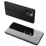 Błyszczące etui z klapką do Xiaomi Redmi Note 12 5G / Poco X5 Pro 5G Clear View Case czarny w sklepie internetowym Hurtownia Przemysłowa