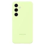 Oryginalne etui silikonowe pokrowiec do Samsung Galaxy S24 Silicone Case jasnozielone w sklepie internetowym Hurtownia Przemysłowa