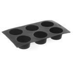 Foremki silikonowe nieprzywierające do pieczenia do 260C MUFFINS 176x300mm GN1/3 - Hendi 677209 w sklepie internetowym Hurtownia Przemysłowa