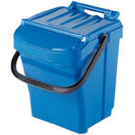 Kosz pojemnik do segregacji sortowania śmieci URBA PLUS 40L - niebieski w sklepie internetowym Hurtownia Przemysłowa