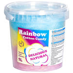 Kolorowa tęczowa wata cukrowa Rainbow Cotton Candy 1L w sklepie internetowym Hurtownia Przemysłowa