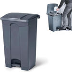 Pojemnik kosz na śmieci odpady z pedałem 68L w sklepie internetowym Hurtownia Przemysłowa
