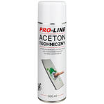 Aceton techniczny 100% w sprayu PRO-LINE spray 500ml w sklepie internetowym Hurtownia Przemysłowa