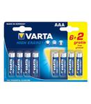 Bateria R03 VARTA High Energy /szt w sklepie internetowym Seim.com.pl
