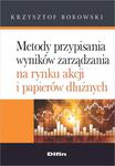 Metody przypisania wyników zarządzania na rynku akcji i papierów dłużnych w sklepie internetowym Maklerska.pl