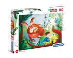 Clementoni Puzzle 180el Rycerz i smok w sklepie internetowym zabawkitotu.pl 