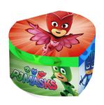 Pudełko na biżuterię z lusterkiem, 12,3x11,4x8,5cm PJ Masks PJ17012 Kids Euroswan w sklepie internetowym zabawkitotu.pl 