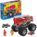 Klocki straż MEGA BLOKS Hot Wheel Monster Trucks 5-Alarm + łazik ATV Pojazd do zbudowania Zestaw klocków HHD19 p4 MATTEL w sklepie internetowym zabawkitotu.pl 