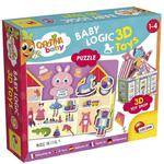 Carotina Baby Logic 3D zabawki puzzle układanka 92543 LISCIANI w sklepie internetowym zabawkitotu.pl 