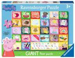 Puzzle 24el podłogowe Peppa Pig Świnka Peppa Giant 031160 Ravensburger w sklepie internetowym zabawkitotu.pl 