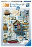 Puzzle 500el Morskie klimaty 165889 Ravensburger w sklepie internetowym zabawkitotu.pl 