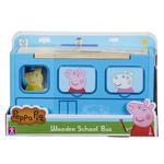 PROMO Peppa Pig - Drewniany autobus sorter Świnka Peppa 07222 w sklepie internetowym zabawkitotu.pl 