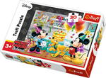 Trefl Puzzle 30el Tort urodzinowy Disney w sklepie internetowym zabawkitotu.pl 