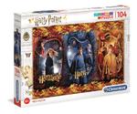 Clementoni Puzzle 104el Hermiona, Harry, Ron Harry Potter w sklepie internetowym zabawkitotu.pl 