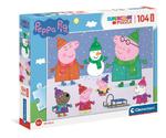 Clementoni Puzzle 104el Maxi Peppa Pig. Świnka Peppa 23752 w sklepie internetowym zabawkitotu.pl 