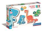 Clementoni Puzzle Moje Pierwsze Puzzle Play for future. Dinozaury 20834 p6 w sklepie internetowym zabawkitotu.pl 