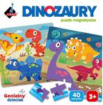 Genialny dzieciak Puzzle magnetyczne Dinozaury w sklepie internetowym zabawkitotu.pl 