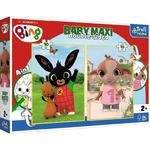 Puzzle dwustronne 2x10el BABY MAXI 4w1 Królik Bing. Bing 43002 Trefl w sklepie internetowym zabawkitotu.pl 