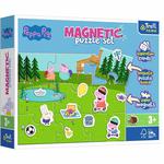 Puzzle magnetyczne Zabawy Peppy. Peppa Pig 93164 Trefl w sklepie internetowym zabawkitotu.pl 