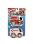 Little tikes Crazy Fast Cars 2-Pack Racin Responders Auto Straż Pożarna, Karetka 659461 w sklepie internetowym zabawkitotu.pl 