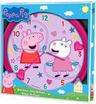 Zegar ścienny Wall clock 25cm Świnka Peppa Peppa Pig PP09054 Kids Euroswan w sklepie internetowym zabawkitotu.pl 