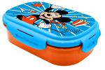 Śniadaniówka + sztućce, 21x14x6cm Myszka Miki Mickey Mouse MK22067 Kids Euroswan w sklepie internetowym zabawkitotu.pl 