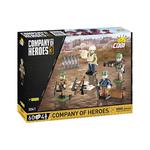 COBI 3041 Company of Heroes 3. Figurki 4 żołnierzy z akcesoriami 60 klocków w sklepie internetowym zabawkitotu.pl 