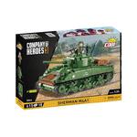 COBI 3044 Company of Heroes 3. Amerykański czołg średni Sherman M4A1 615 klocków w sklepie internetowym zabawkitotu.pl 