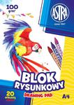 Blok rysunkowy A4 100g Astra p10, cena za 1 szt w sklepie internetowym zabawkitotu.pl 