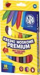Kredki woskowe ASTRA 18 kolorów 316111002 w sklepie internetowym zabawkitotu.pl 
