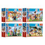 Puzzle 54el Mini Bądź jak Psi Patrol. Paw Patrol 19752, 19753, 19754, 19755 (54200) Trefl mix cena za 1 sztukę w sklepie internetowym zabawkitotu.pl 