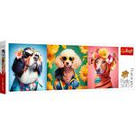 Puzzle 500el panorama Pokaz mody - psia edycja 29517 Trefl w sklepie internetowym zabawkitotu.pl 