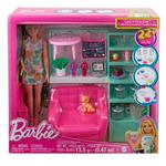 Barbie Relaks w kafejce Zestaw + lalka HKT94 p3 MATTEL w sklepie internetowym zabawkitotu.pl 