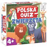 Polska Quiz Zwierzęta 4+ gra Kangur w sklepie internetowym zabawkitotu.pl 