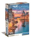 Clementoni Puzzle 500el Compact Lighting Venice 35542 w sklepie internetowym zabawkitotu.pl 