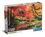 Clementoni Puzzle 1500el Compact Jesienny park Autumn Park 31710 w sklepie internetowym zabawkitotu.pl 