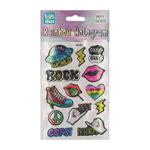 Naklejki rainbow hologram - rock 8639 STNUX p6 w sklepie internetowym zabawkitotu.pl 