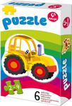 Moje pierwsze puzzle Puzzle 6w1 Pojazdy KUKURYKU w sklepie internetowym zabawkitotu.pl 