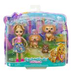 Enchantimals Lalka Gerika Golden Retriever i rodzina piesków Retriever HHB85 p8 MATTEL w sklepie internetowym zabawkitotu.pl 