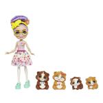 Enchantimals Rodzina Świnki morskie Glee Guinea Pig Lalka + figurki HHB84 MATTEL w sklepie internetowym zabawkitotu.pl 