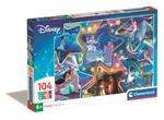 Clementoni Puzzle 104el Disney Magical Moments 25766 w sklepie internetowym zabawkitotu.pl 